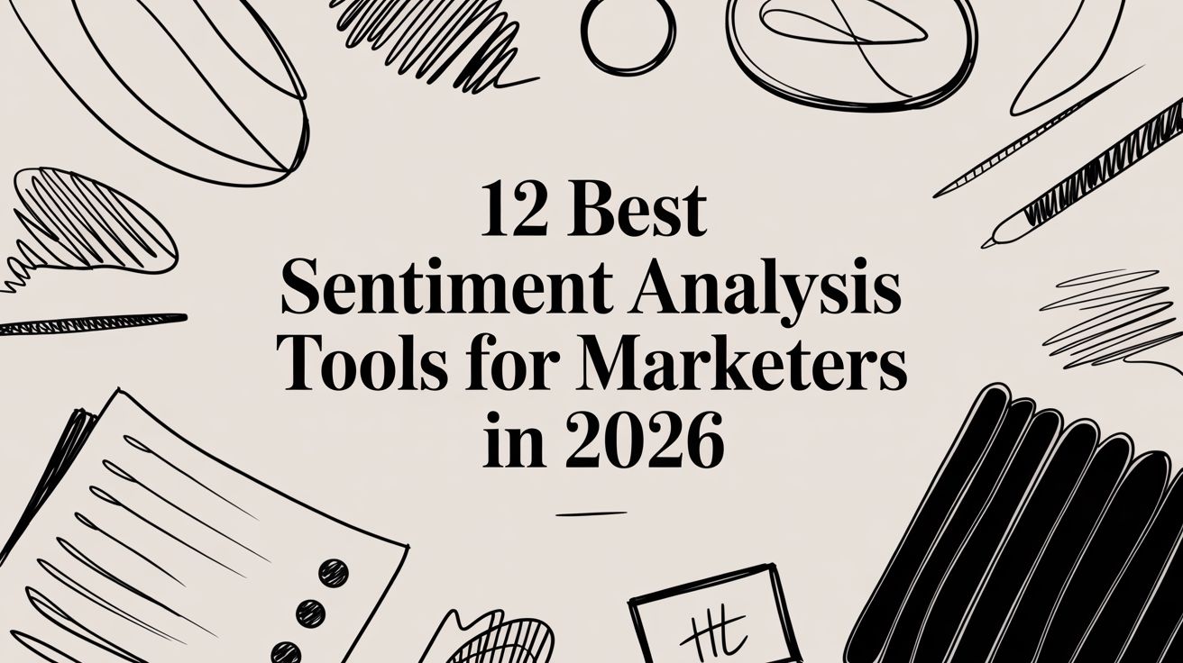 12 Best Sentiment Analysis Tools for Marketers in 2026