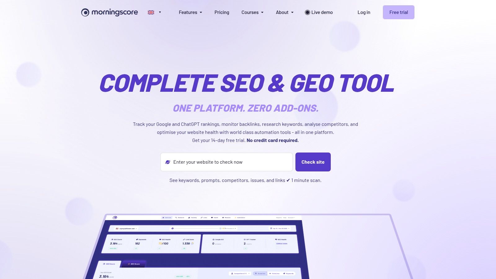 Morningscore (AI Overviews Tracker)