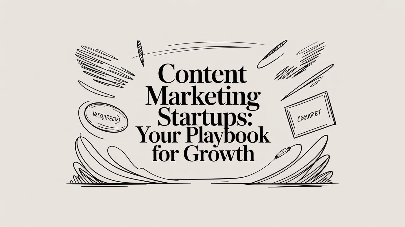 Content Marketing Startups: Your Playbook for Growth