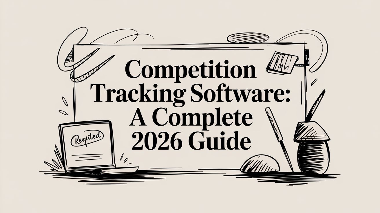 Competition Tracking Software: A Complete 2026 Guide