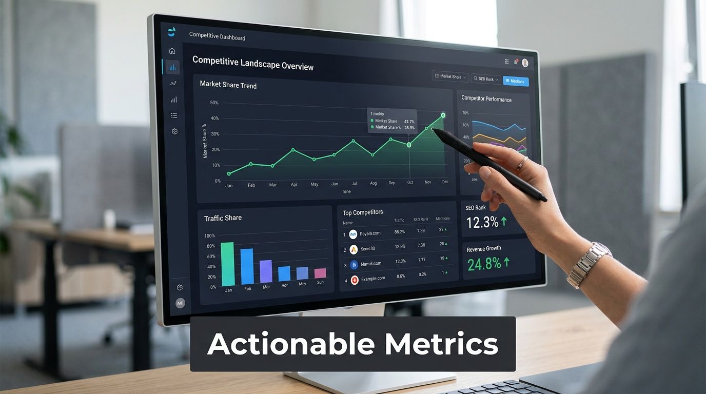 Key Metrics for Your Competitive Intelligence Dashboard